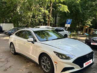 2019 Hyundai Sonata VIII (DN8), белый, 1850000 рублей, вид 3