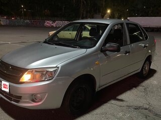 2013 Lada (ВАЗ) Granta I, серебристый, 395000 рублей, вид 1