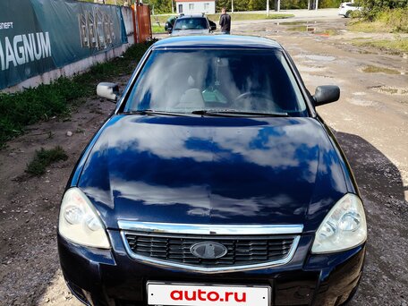 2007 Lada (ВАЗ) Priora I, чёрный, 180000 рублей, вид 2