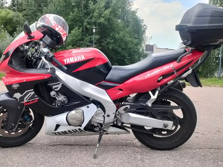 1998 Yamaha YZF600R Thundercat, красный, 300000 рублей, вид 4