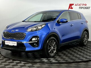 2019 Kia Sportage IV Рестайлинг, синий, 2220000 рублей, вид 1