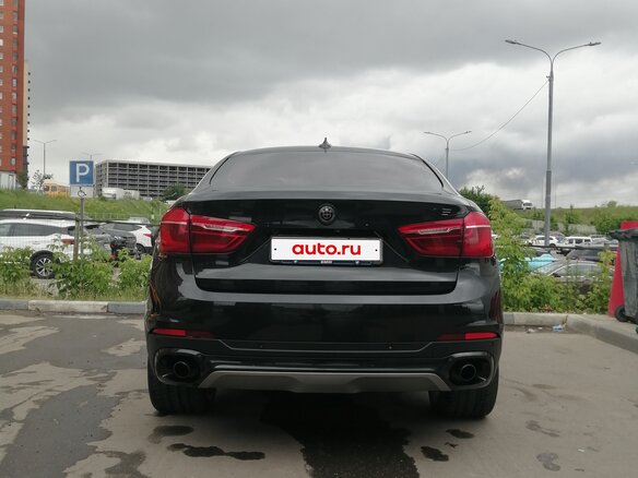 2015 BMW X6 30d II (F16), чёрный - вид 5