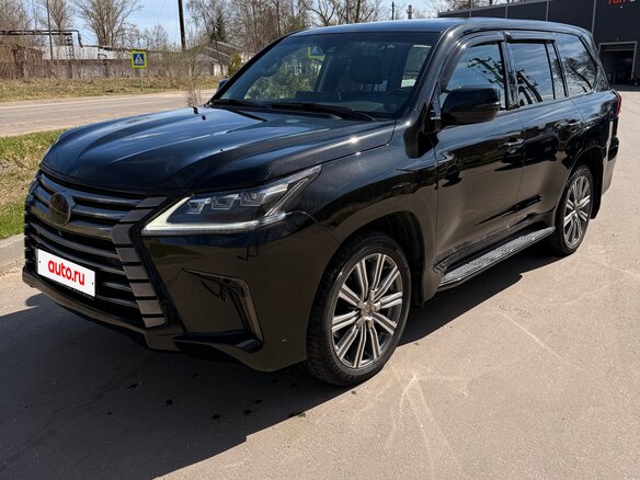 2017 Lexus LX 450d III Рестайлинг 2, чёрный - вид 2
