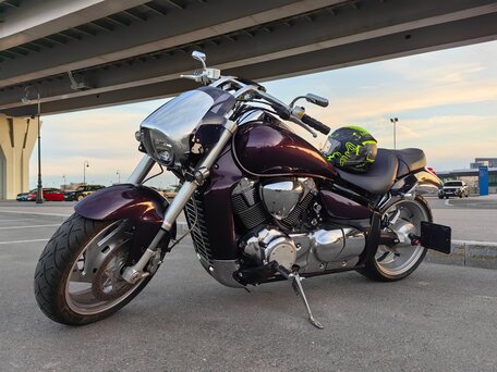 2007 Suzuki Boulevard M109R, фиолетовый, 950000 рублей, вид 3