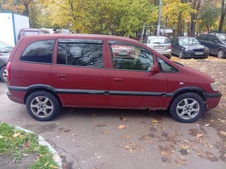 2003 Opel Zafira A, пурпурный, 270000 рублей, вид 3