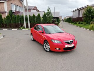 2008 Mazda 3 I (BK) Рестайлинг, красный, 600000 рублей, вид 1