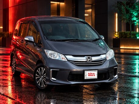 2014 Honda Freed I Рестайлинг 2, серый, 1120000 рублей, вид 1