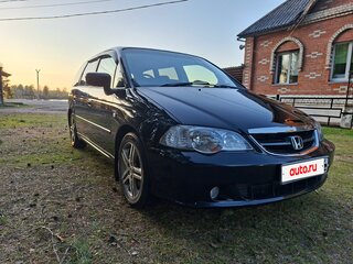 2002 Honda Odyssey II Рестайлинг, чёрный, 770000 рублей, вид 3