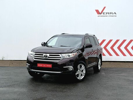 Toyota Highlander II (XU40) Рестайлинг