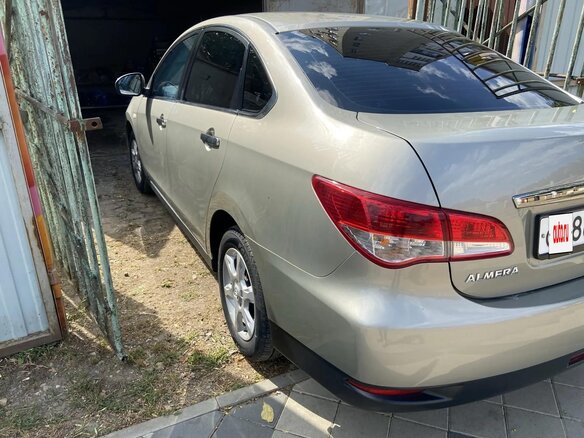 2017 Nissan Almera III (G15), серый, 1200000 рублей - вид 8