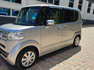 2015 Honda N-BOX I, серебристый, 745000 рублей, вид 1