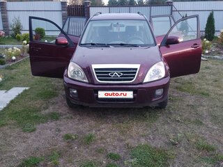 2009 Chery Tiggo (T11) I, красный, 200000 рублей, вид 1