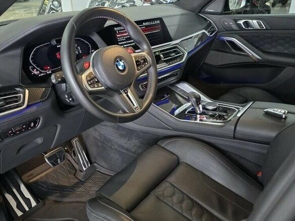 2022 BMW X6 M Competition III (F96), чёрный - вид 34
