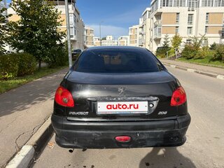 2008 Peugeot 206, чёрный, 229000 рублей, вид 4