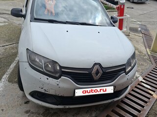 2017 Renault Logan II, белый, 333000 рублей, вид 1