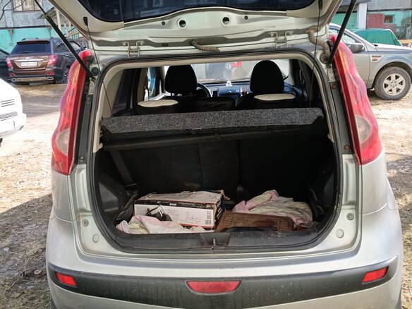 2007 Nissan Note I, серебристый, 550000 рублей - вид 6