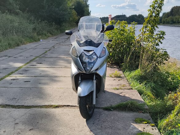 2002 Honda Silver Wing 600, серый, 350000 рублей - вид 8