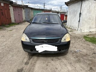 2008 Lada (ВАЗ) Priora I, чёрный, 135000 рублей, вид 2