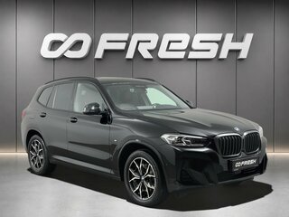 2022 BMW X3 20i xDrive III (G01) Рестайлинг, чёрный, 5985900 рублей, вид 1