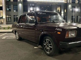 2007 Lada (ВАЗ) 2107, пурпурный, 120000 рублей, вид 2