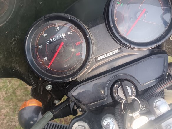 2018 Bajaj Boxer BM 125, чёрный, 90000 рублей