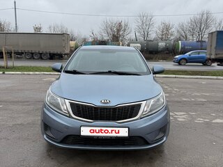 2014 Kia Rio III, голубой, 950000 рублей, вид 2