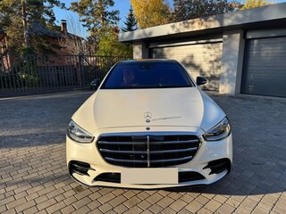 2021 Mercedes-Benz S-Класс 350 d Long 4MATIC VII (W223), белый, 11000000 рублей, вид 2
