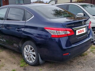2014 Nissan Sentra VII (B17), синий, 890000 рублей, вид 4