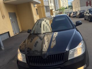 2011 Skoda Octavia II (A5) Рестайлинг, чёрный, 950000 рублей, вид 1