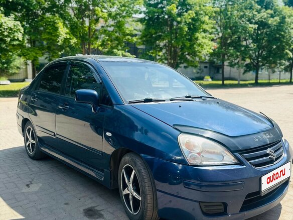 2007 Suzuki Liana I Рестайлинг, синий, 295000 рублей