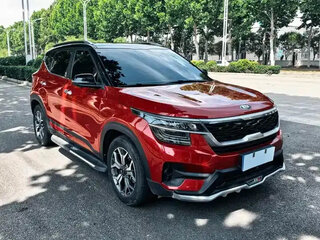 2021 Kia KX3, пурпурный, 1243000 рублей, вид 4
