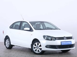 2011 Volkswagen Polo V, белый, 859000 рублей, вид 1