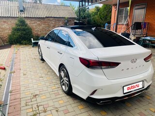 2018 Hyundai Sonata VII (LF) Рестайлинг, белый, 1930000 рублей, вид 5