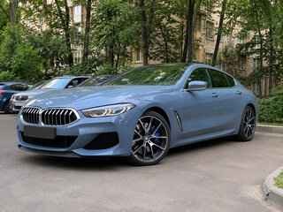 2019 BMW 8 серии Gran Coupe M850i xDrive II (G14/G15/G16), синий, 7300000 рублей, вид 1