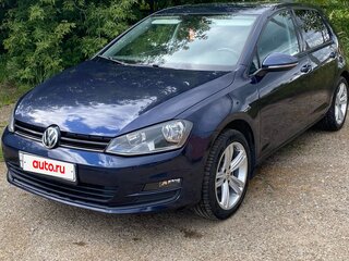2013 Volkswagen Golf VII, синий, 990000 рублей, вид 5