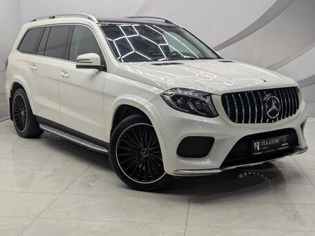2018 Mercedes-Benz GLS 350 d I (X166), белый, 4049000 рублей, вид 3