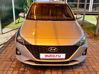 2020 Hyundai Solaris II Рестайлинг, серый, 1610000 рублей, вид 4