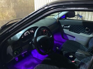 2011 Lada (ВАЗ) Priora I, чёрный, 230000 рублей, вид 4