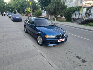 2002 BMW 3 серии 318i IV (E46) Рестайлинг, синий, 900000 рублей, вид 1