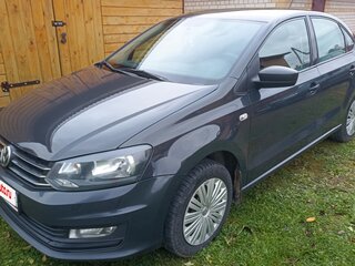 2016 Volkswagen Polo V Рестайлинг, серый, 1050000 рублей, вид 1