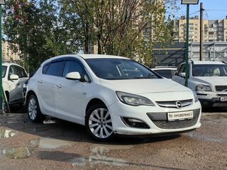 2013 Opel Astra J Рестайлинг, белый, 609000 рублей, вид 3