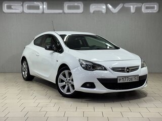 2014 Opel Astra GTC J Рестайлинг, белый, 880000 рублей, вид 3