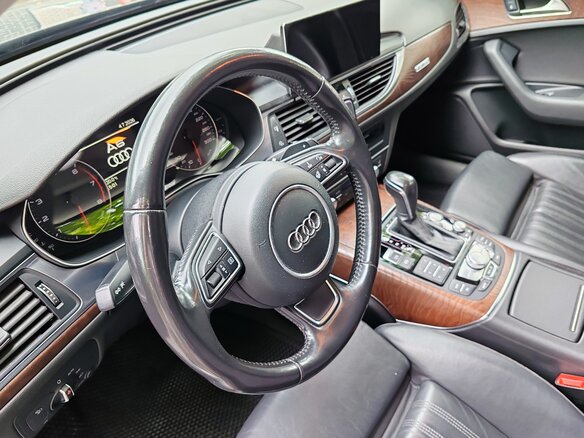2016 Audi A6 IV (C7) Рестайлинг, чёрный, 2500000 рублей - вид 10