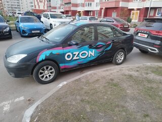 2004 Ford Focus I Рестайлинг, синий, 320000 рублей, вид 4