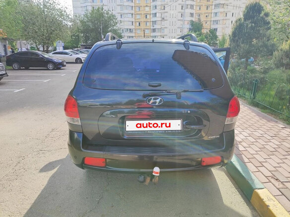 2008 Hyundai Santa Fe Classic Classic, чёрный, 750000 рублей - вид 21