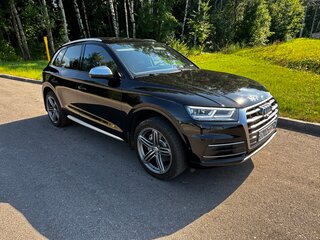 2020 Audi Q5 45 TFSI II (FY), чёрный, 4500000 рублей, вид 3