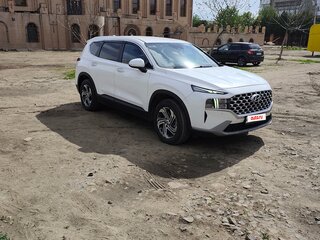 2020 Hyundai Santa Fe IV Рестайлинг, белый, 3150000 рублей, вид 5