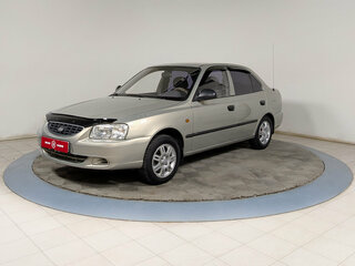 2008 Hyundai Accent ТагАЗ II, бежевый, 449900 рублей, вид 4