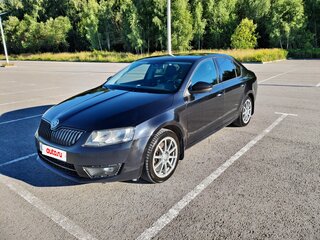 2014 Skoda Octavia III (A7), чёрный, 1155000 рублей, вид 1