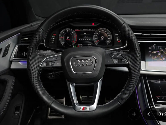 2025 Audi Q7 50 TDI II (4M) Рестайлинг 2, серый - вид 11